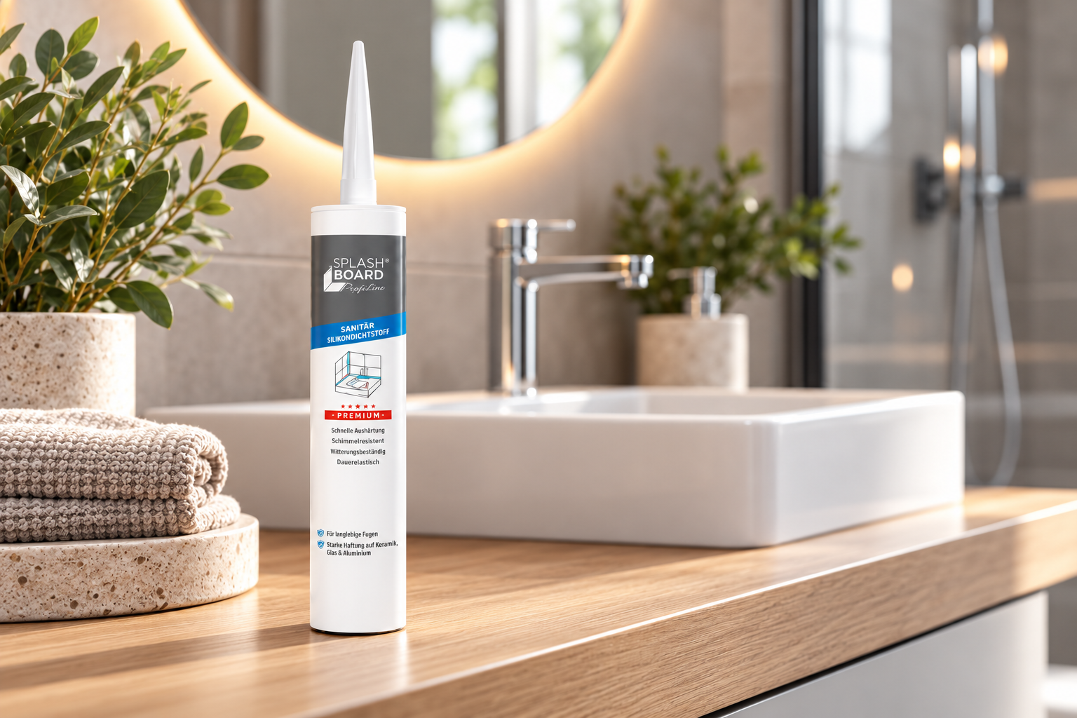 Splashboard Befestigung & Abdichtung