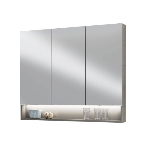 Badea Spiegelschrank 70 cm, Seitenansicht