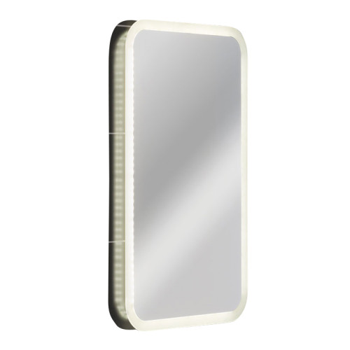 Lanzet Spiegel Flächenspiegel K3 - 45 cm, indirekte LED-Beleuchtung