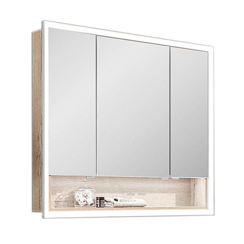 Puris Rounds Spiegelschrank - 95,1 cm, Einbauspiegelschrank