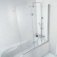 HSK Premium Softcube Badewannenaufsatz - 2-teilig, 1 pendelbares und 1 bewegliches Element- B: 1000 H: 1400 T: -