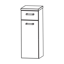 b collection b bright Highboard - 30 cm Skizze
