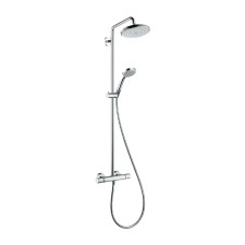 Hansgrohe Showerpipe Croma 220 Duschsystem mit Thermostat