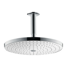 Hansgrohe Raindance Select S Kopfbrause Deckenmontage 301 mm in weiss/chrom