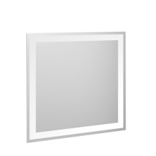 Lanzet Spiegel Flächenspiegel P5- 60 cm, indirekte LED-Beleuchtung Ambiente