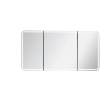 Lanzet Spiegel Spiegelschrank M9- 120 cm, 3 Türen mit LED-Beleuchtung