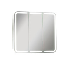 Lanzet Spiegel Spiegelschrank M9- 80 cm, 3 Türen mit LED-Beleuchtung