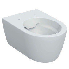 Geberit iCon Wand-WC - Tiefspüler, Spülrandlos, geschlossene Form, weiß