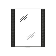 Pelipal PCON Funktionsspiegel 62 cm Skizze