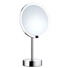 Smedbo OUTLINE Kosmetikspiegel mit LED Beleuchtung Verchromt