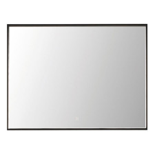 Puris Rounds Flächenspiegel - 120 cm schwarz