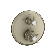 Axor Montreux Thermostat Unterputz mit Kreuzgriff und Absperrventil