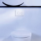 TECEloop WC-Betätigungsplatte Glas weiß Tasten weiß, Ambiente