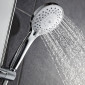 HSK Shower und Co Handbrause Rund inkl. Brauseschlauch, silber Beispiel