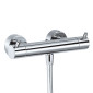 HSK Shower und Co Duschsystem / Shower Set 1.01 Rund Sicherheits-Duschthermostat