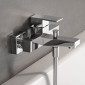HSK Shower und Co Duschsystem / Shower Set 3.09 Eckig Wannen-Einhebelmischer