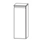 b collection b straight Highboard 30 cm Skizze