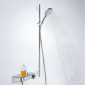 Hansgrohe Raindance Select E Brauseset 120 3jet EcoSmart in weiss/chrom,Ambiente