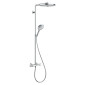 Hansgrohe Raindance Select S Showerpipe 300 2jet Thermostat, weiss/chrom