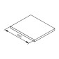 Lanzet Q4 FIT Waschtischplatte - 60 cm, Grundeinheit Skizze