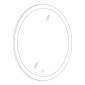 Marlin Bad 3020 - Life Badspiegel / Spiegelpaneel - 55 cm Skizze