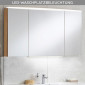 Marlin Bad 3100 - Scala Spiegelschrank - Waschplatzbeleuchtung