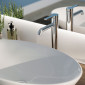 badshop.de Design Waschtischarmatur - Ausladung 15 cm, Ambiente 3