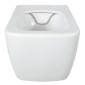 badshop.de Premium Design WC-Set - Tiefspüler, spülrandlos, ohne Deckel