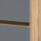 Held Möbel Helsinki Hochschrank / Seitenschrank 40 cm Detail