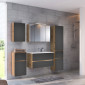 Held Möbel Lucca Waschtisch mit Unterschrank - 100 cm Ambiente
