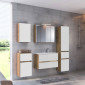 Held Möbel Lucca Waschtisch mit Unterschrank - 100 cm Ambiente 2