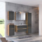 Held Möbel Lucca Waschtisch mit Unterschrank - 80 cm Ambiente 2