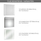 Pelipal Serie 3050 Flächenspiegel Varianten