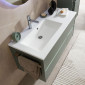 Pelipal Serie 6010 Waschtisch mit Unterschrank Set 113 cm Draufsicht