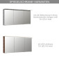 Pelipal Serie 7005 Spiegelschrank-Varianten 150 cm