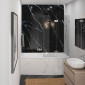Repabad Arosa shower Raumspar-Badewanne - 170 links - Acryl - Beispiel