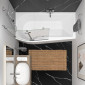 Repabad Arosa shower Raumspar-Badewanne - 170 rechts - Acryl - oben