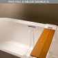 Riho Freistehende Badewanne Inspire-Acryl - 160 x 75 cm, Farbe Weiß,RihoFall