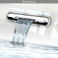 Riho Freistehende Badewanne Inspire-Acryl - 160 x 75 cm,  Farbe: Weiß,Riho Fall2