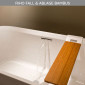 Riho Freistehende Badewanne Inspire-Acryl - 160 x 75 cm, Farbe Weiß, Riho Fall 3