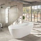 Riho Freistehende Badewanne Inspire-Acryl - 180 x 80 cm, Farbe: Weiß, Ambiente2