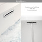 Riho Freistehende Badewanne Inspire-Acryl - 180 x 80 cm, Farbe: Weiß,RihoFall
