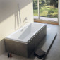 Riho Rechteck-Badewanne Lusso - Acryl - 170 x 75 cm, Farbe: Weiß