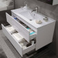 Riho Porto Wave Badmöbel Set 7 - Waschtischunterschrank geöffnet