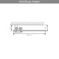 Nordholm Badheizkörper Paneelheizkörper - 164 cm, 793 Watt, Warmwasserbetrieb, S
