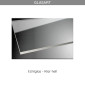 Breuer Europa Design Drehtür pendelbar mit Seitenwand, Echtglas Klar hell