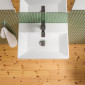 Treos Waschbecken und Wannen Wandwaschtisch - 50 cm, mit Hahnloch Ambiente 3