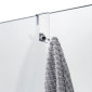 Avenarius Serie Universal Halter für Duschabtrennungen mit Handtuch
