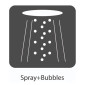 Avenarius Shower Handbrause Strahlart Spray Bubbles