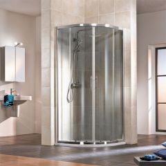 HSK Favorit Runddusche mit 2 Gleittüren